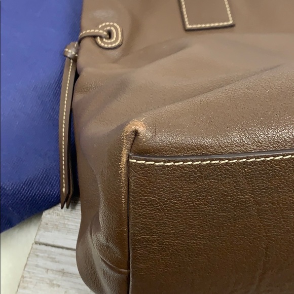 Dooney & Bourke Bags Dooney And Bourke Brown Leather Satchel Purse